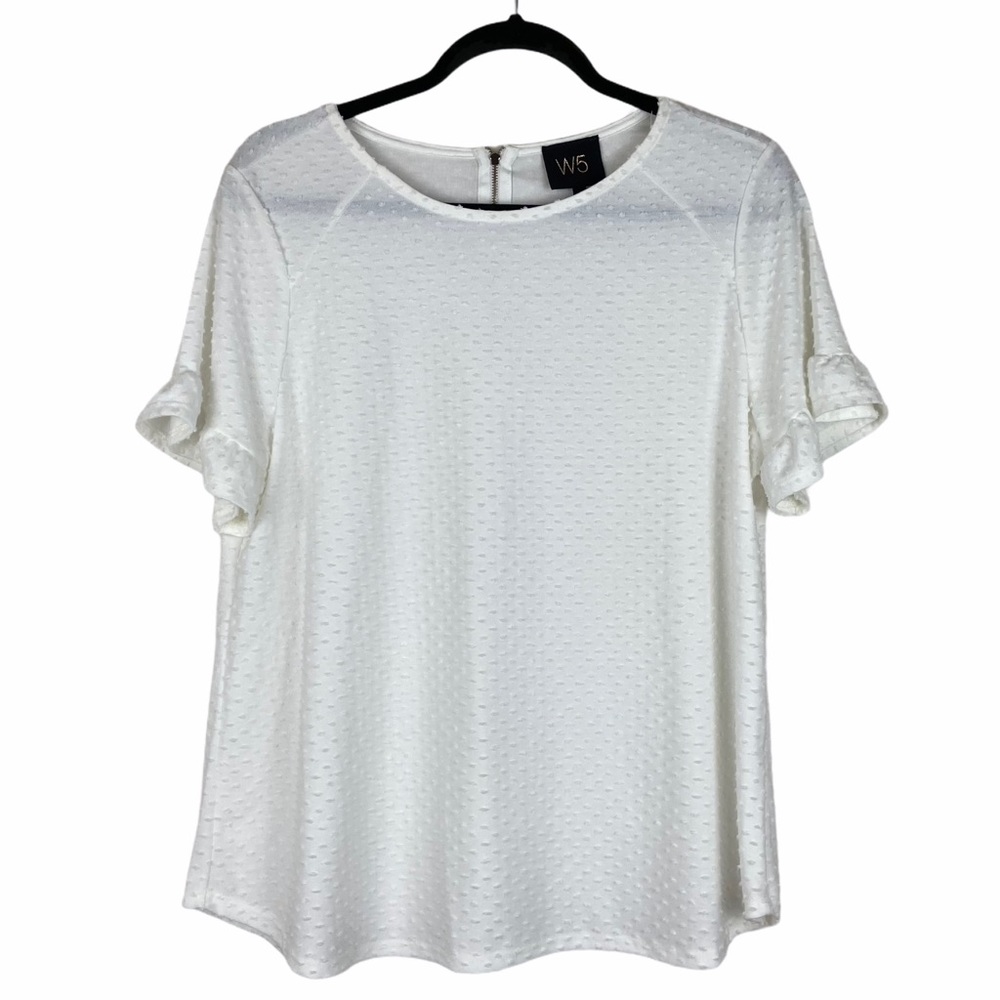 W5 Blouse Size L Off White